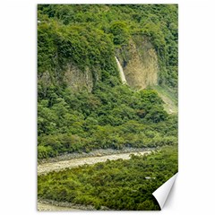 Amazonia Landscape, Banos, Ecuador Canvas 12  X 18  by dflcprintsclothing