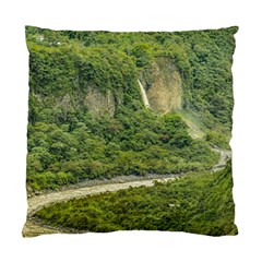 Amazonia Landscape, Banos, Ecuador Standard Cushion Case (one Side) by dflcprintsclothing