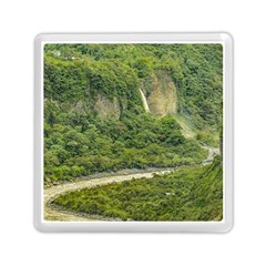 Amazonia Landscape, Banos, Ecuador Memory Card Reader (square) by dflcprintsclothing