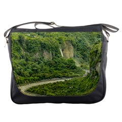 Amazonia Landscape, Banos, Ecuador Messenger Bag