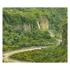 Amazonia Landscape, Banos, Ecuador Double Sided Flano Blanket (small)  by dflcprintsclothing