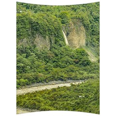 Amazonia Landscape, Banos, Ecuador Back Support Cushion