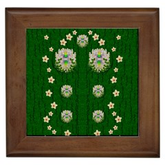 The Way To Freedom One Island One Gnome Framed Tile by pepitasart