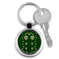 The Way To Freedom One Island One Gnome Key Chain (round) by pepitasart