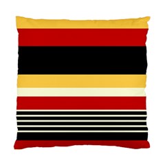 Contrast Yellow With Red Standard Cushion Case (one Side) by tmsartbazaar