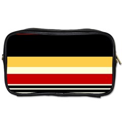 Contrast Yellow With Red Toiletries Bag (one Side) by tmsartbazaar