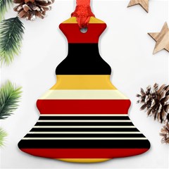 Contrast Yellow With Red Ornament (christmas Tree)  by tmsartbazaar