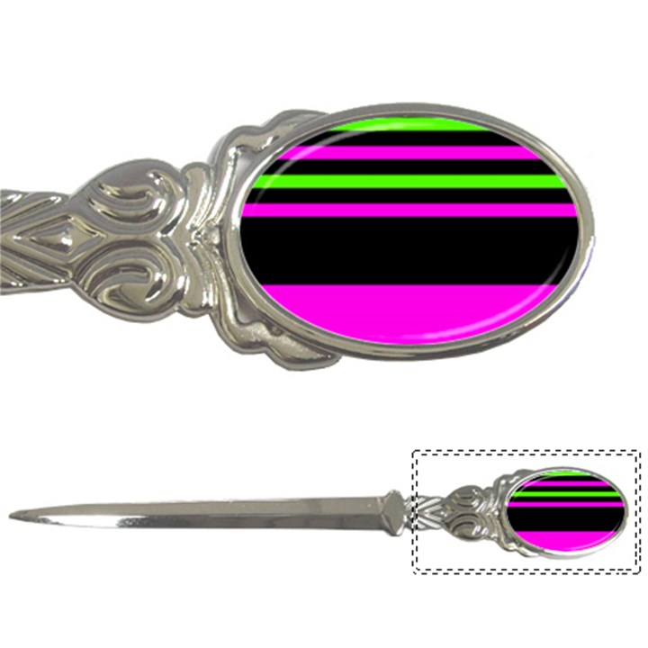 Disco Stripes Letter Opener