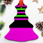 Disco Stripes Ornament (Christmas Tree)  Front