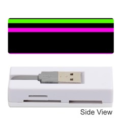 Disco Stripes Memory Card Reader (stick) by tmsartbazaar