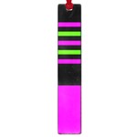 Disco Stripes Large Book Marks Front