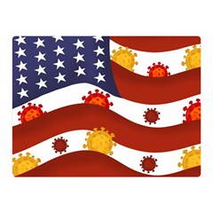 Flage Save Usa Corona Double Sided Flano Blanket (mini) 