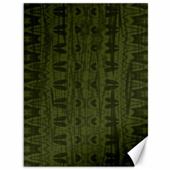 Army Green Color Batik Canvas 36  X 48  by SpinnyChairDesigns