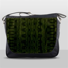 Army Green Color Batik Messenger Bag