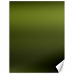 Army Green Gradient Color Canvas 12  x 16  11.86 x15.41  Canvas - 1