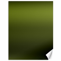 Army Green Gradient Color Canvas 36  X 48  by SpinnyChairDesigns