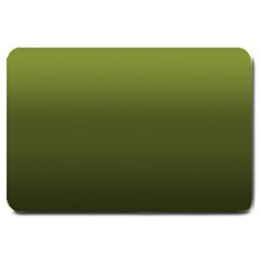 Army Green Gradient Color Large Doormat  by SpinnyChairDesigns