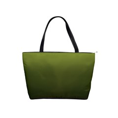 Army Green Gradient Color Classic Shoulder Handbag by SpinnyChairDesigns