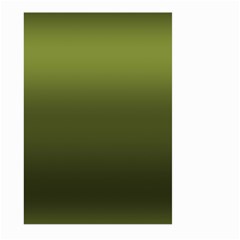 Army Green Gradient Color Large Garden Flag (two Sides) by SpinnyChairDesigns