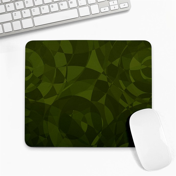 Army Green Color Pattern Large Mousepads