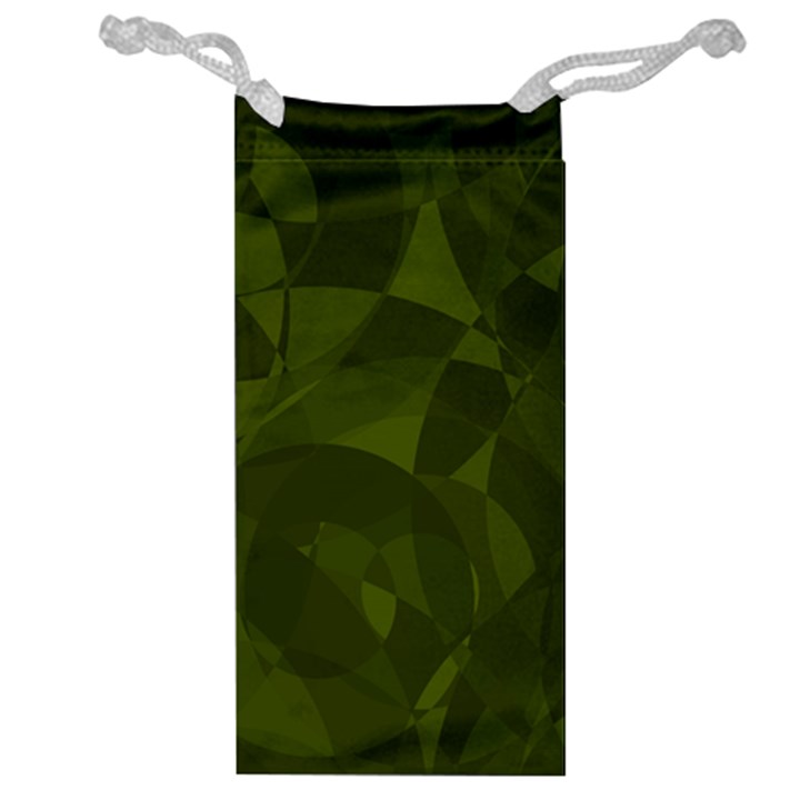 Army Green Color Pattern Jewelry Bag