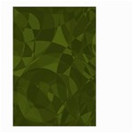 Army Green Color Pattern Small Garden Flag (Two Sides) Front