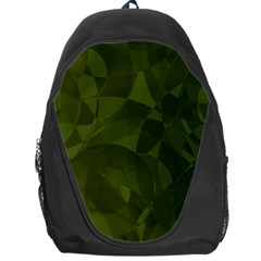 Army Green Color Pattern Backpack Bag by SpinnyChairDesigns