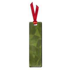 Army Green Color Pattern Small Book Marks by SpinnyChairDesigns