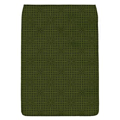 Army Green Color Polka Dots Removable Flap Cover (s) by SpinnyChairDesigns