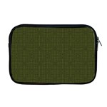 Army Green Color Polka Dots Apple MacBook Pro 17  Zipper Case Front