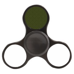 Army Green Color Polka Dots Finger Spinner by SpinnyChairDesigns