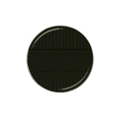 Army Green Black Stripes Hat Clip Ball Marker (10 Pack) by SpinnyChairDesigns