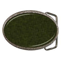 Army Green Texture Belt Buckles by SpinnyChairDesigns