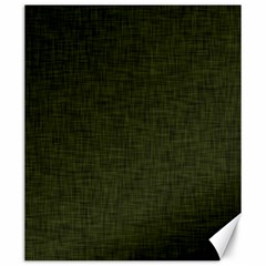 Army Green Texture Canvas 20  X 24  by SpinnyChairDesigns