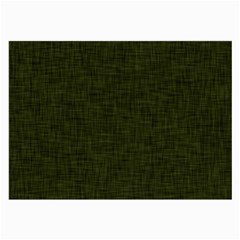 Army Green Texture Large Glasses Cloth by SpinnyChairDesigns