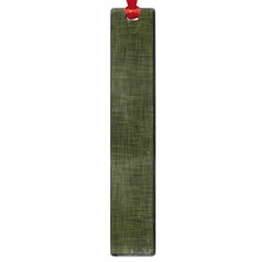 Army Green Texture Large Book Marks by SpinnyChairDesigns