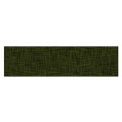 Army Green Texture Satin Scarf (oblong) by SpinnyChairDesigns