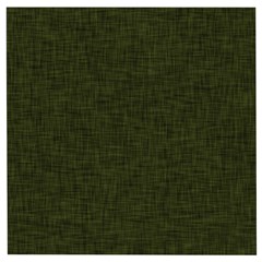 Army Green Texture Wooden Puzzle Square by SpinnyChairDesigns