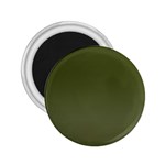 Army Green Color Ombre 2.25  Magnets Front