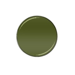 Army Green Color Ombre Hat Clip Ball Marker by SpinnyChairDesigns