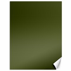 Army Green Color Ombre Canvas 36  X 48  by SpinnyChairDesigns