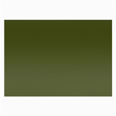 Army Green Color Ombre Large Glasses Cloth by SpinnyChairDesigns