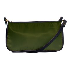 Army Green Color Ombre Shoulder Clutch Bag by SpinnyChairDesigns