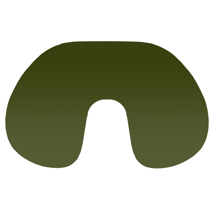 Army Green Color Ombre Travel Neck Pillow