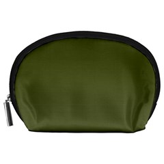 Army Green Color Ombre Accessory Pouch (large) by SpinnyChairDesigns