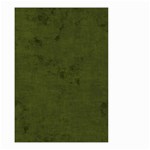 Army Green Color Grunge Small Garden Flag (Two Sides) Front