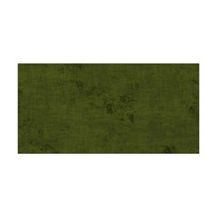 Army Green Color Grunge Yoga Headband by SpinnyChairDesigns