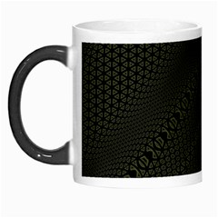 Army Green And Black Netting Morph Mugs by SpinnyChairDesigns