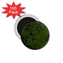 Amy Green Color Grunge 1 75  Magnets (100 Pack)  by SpinnyChairDesigns