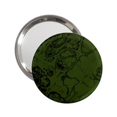 Amy Green Color Grunge 2 25  Handbag Mirrors by SpinnyChairDesigns